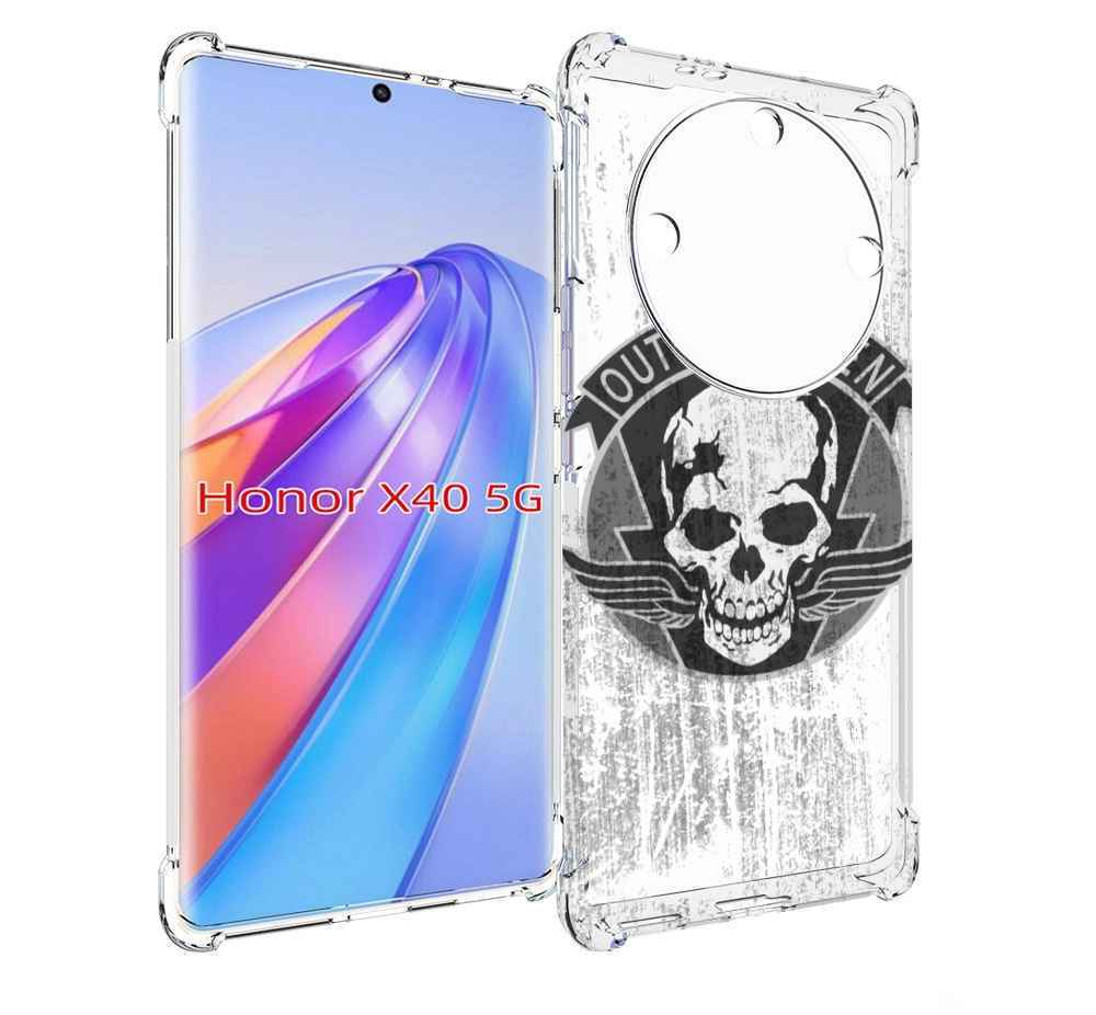 

Чехол MyPads Metal Gear Solid V Outer Heaven для Honor X40, Прозрачный, Tocco