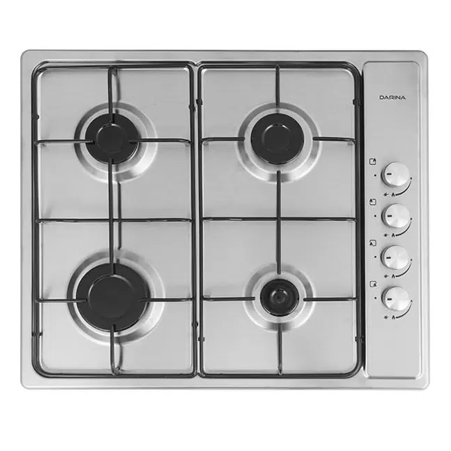 

Встраиваемая варочная панель газовая Darina T1 BGM 341 11 X серебристый, T1 BGM 341 11 X