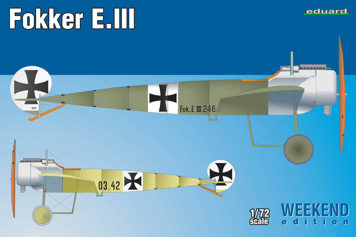 

Сборная модель Eduard 7444 Fokker E. III