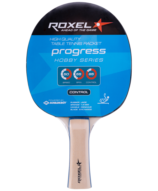 Ракетка для настольного тенниса Hobby Progress, коническая, Roxel