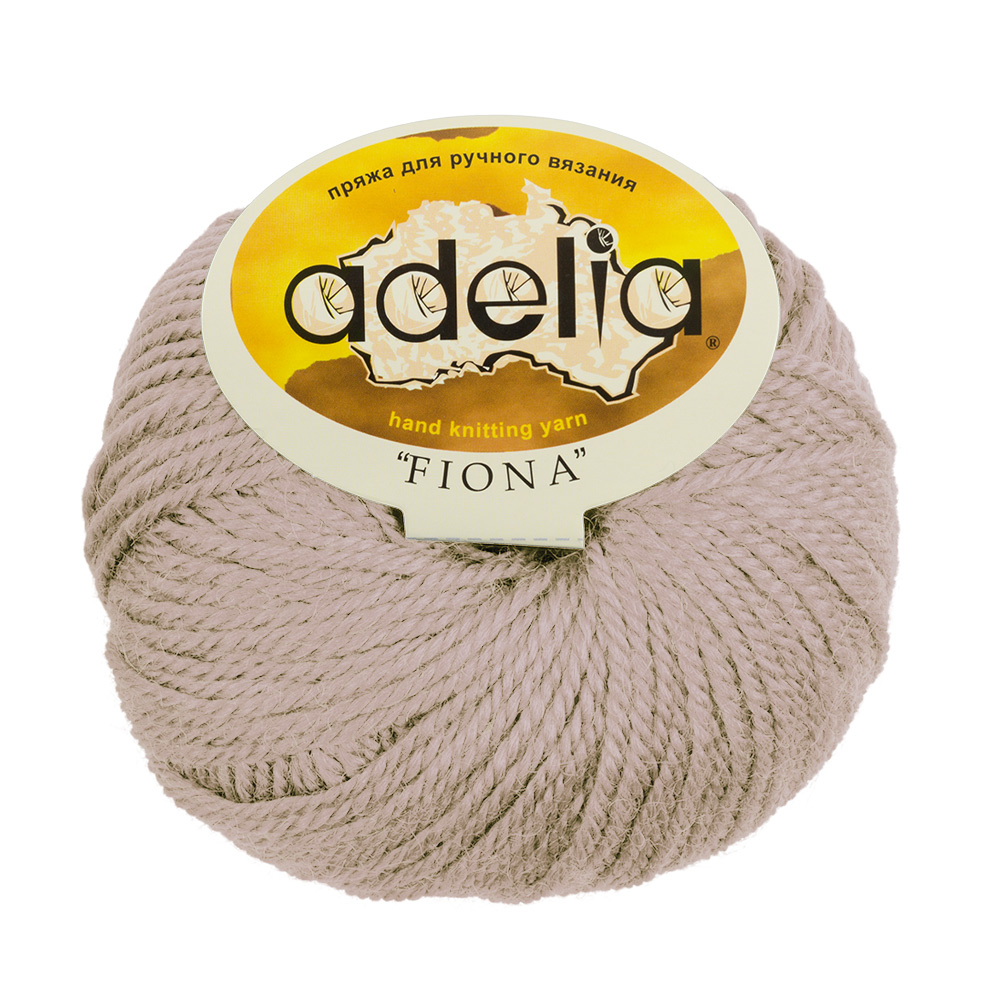 Пряжа Adelia Fiona №500 бежевый