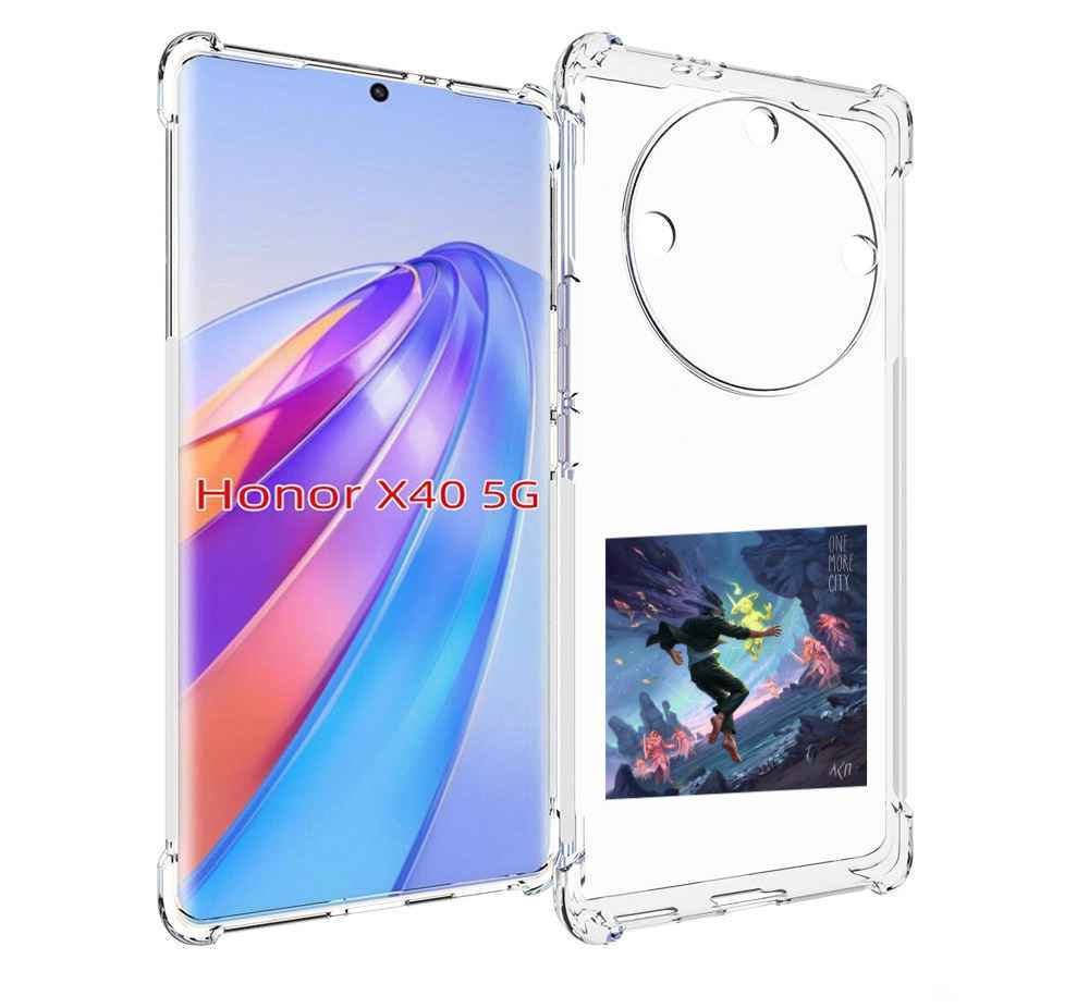 

Чехол MyPads One More City ЛСП для Honor X40, Прозрачный, Tocco