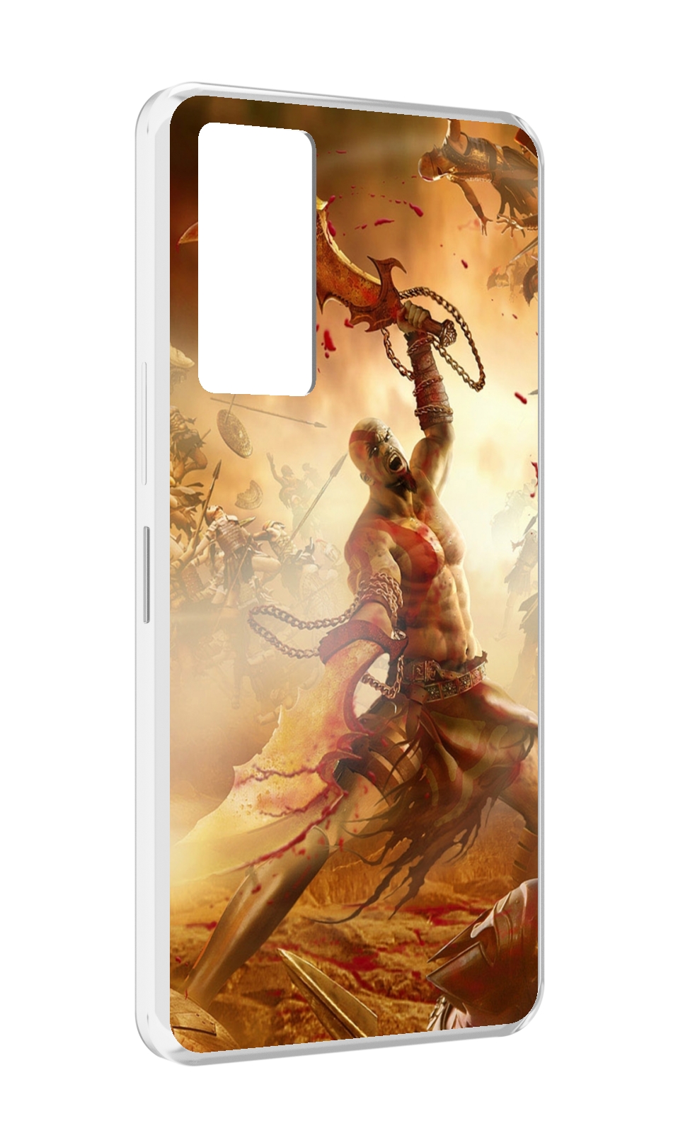

Чехол MyPads God Of War III для Infinix Note 11, Прозрачный, Tocco