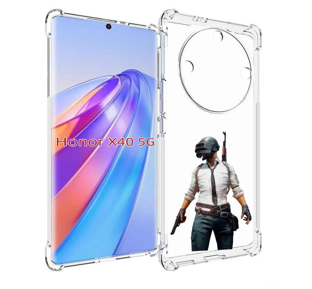 

Чехол MyPads PUBG-2 для Honor X40, Прозрачный, Tocco
