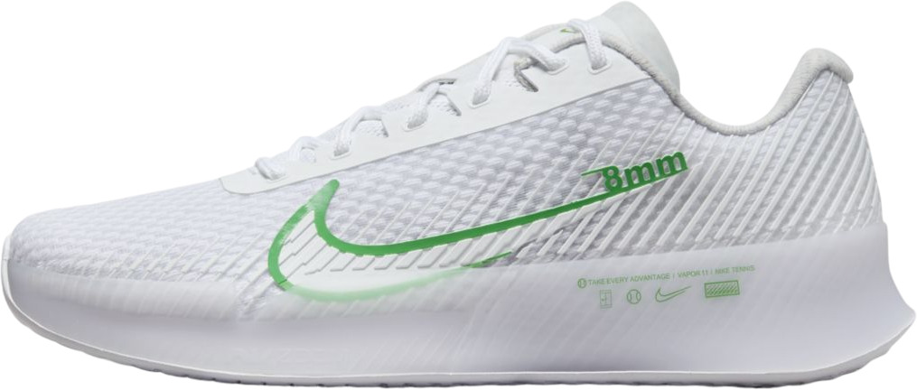 

Кроссовки мужские Nike Court Air Zoom Vapor 11 белые 9 US, Белый, Court Air Zoom Vapor 11