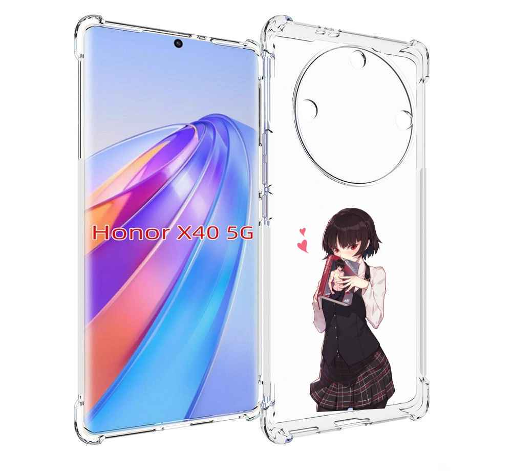 

Чехол MyPads Persona 5 - Makoto Niijima для Honor X40, Прозрачный, Tocco