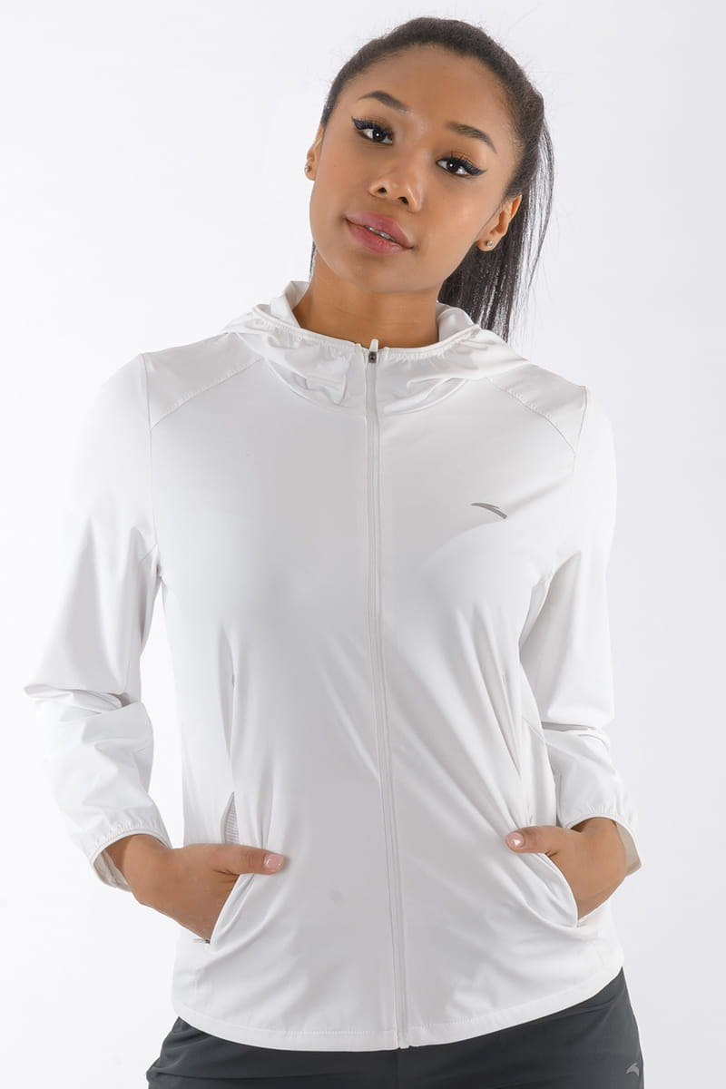 

Ветровка женская Anta 862135602 C100 белая XS, Белый, 862135602 C100