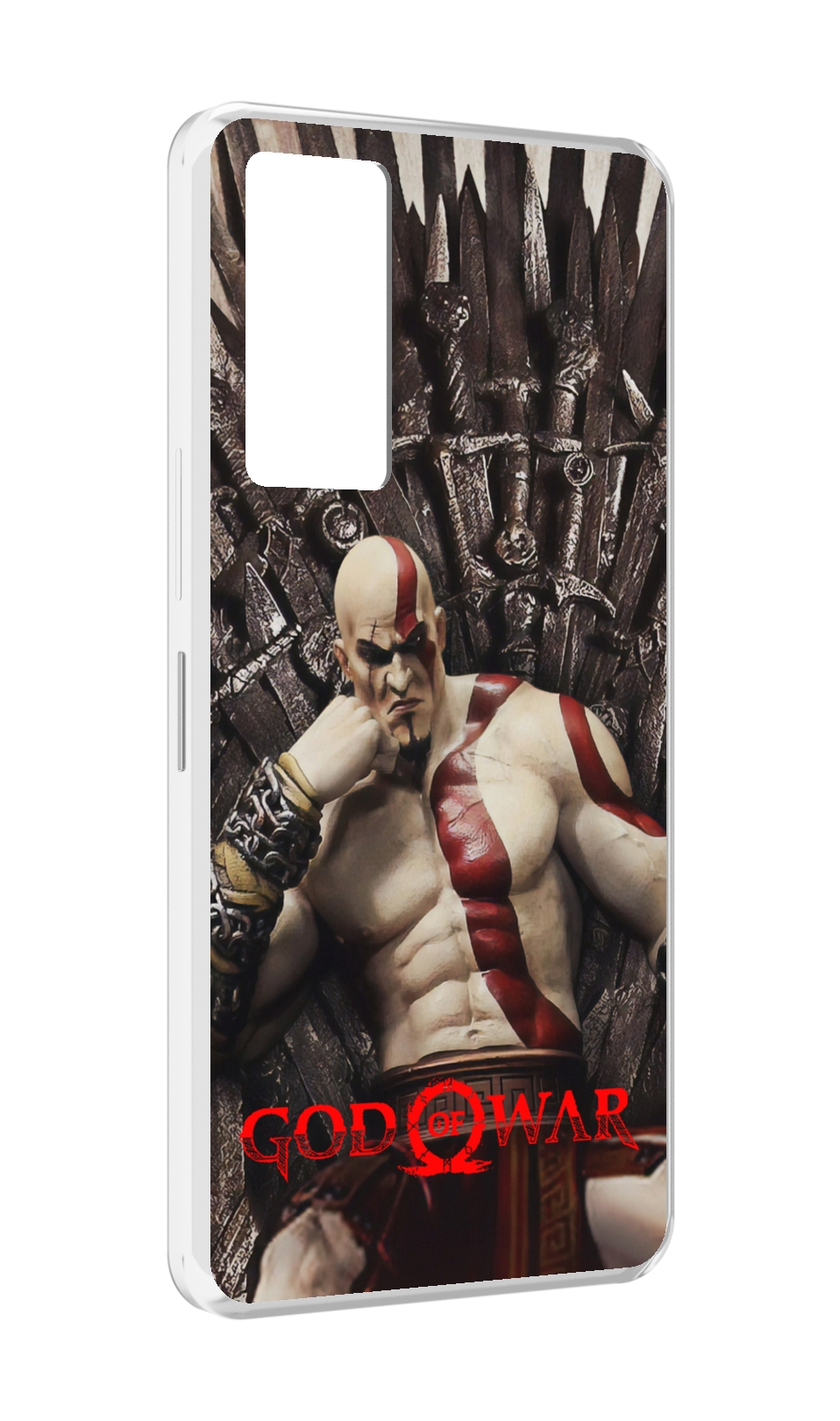 

Чехол MyPads God of War Кратос для Infinix Note 11, Прозрачный, Tocco