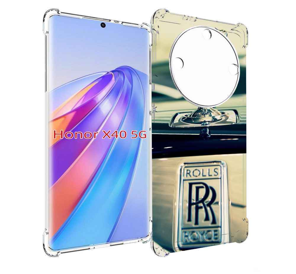 

Чехол MyPads Rolls Royce 1 для Honor X40, Прозрачный, Tocco