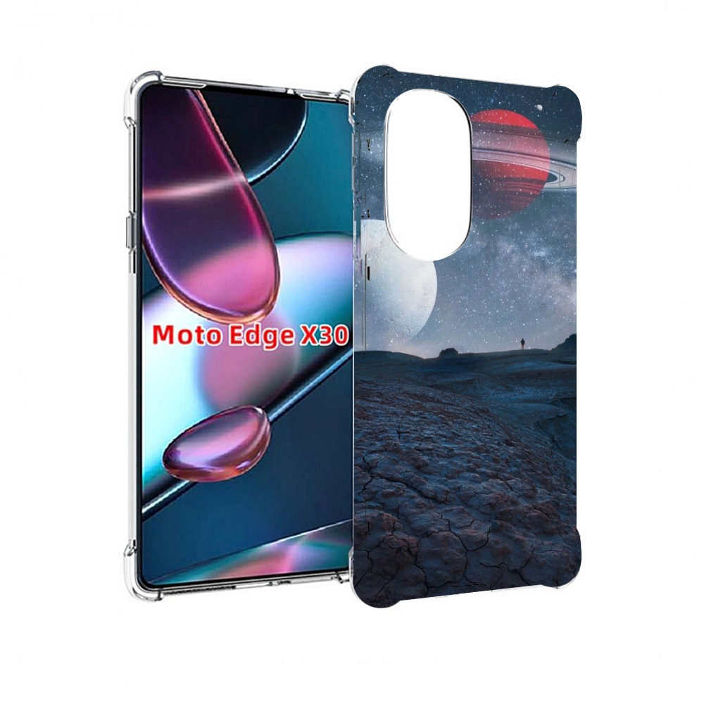 

Чехол MyPads Фотография для Motorola Moto Edge X30, Прозрачный, Tocco
