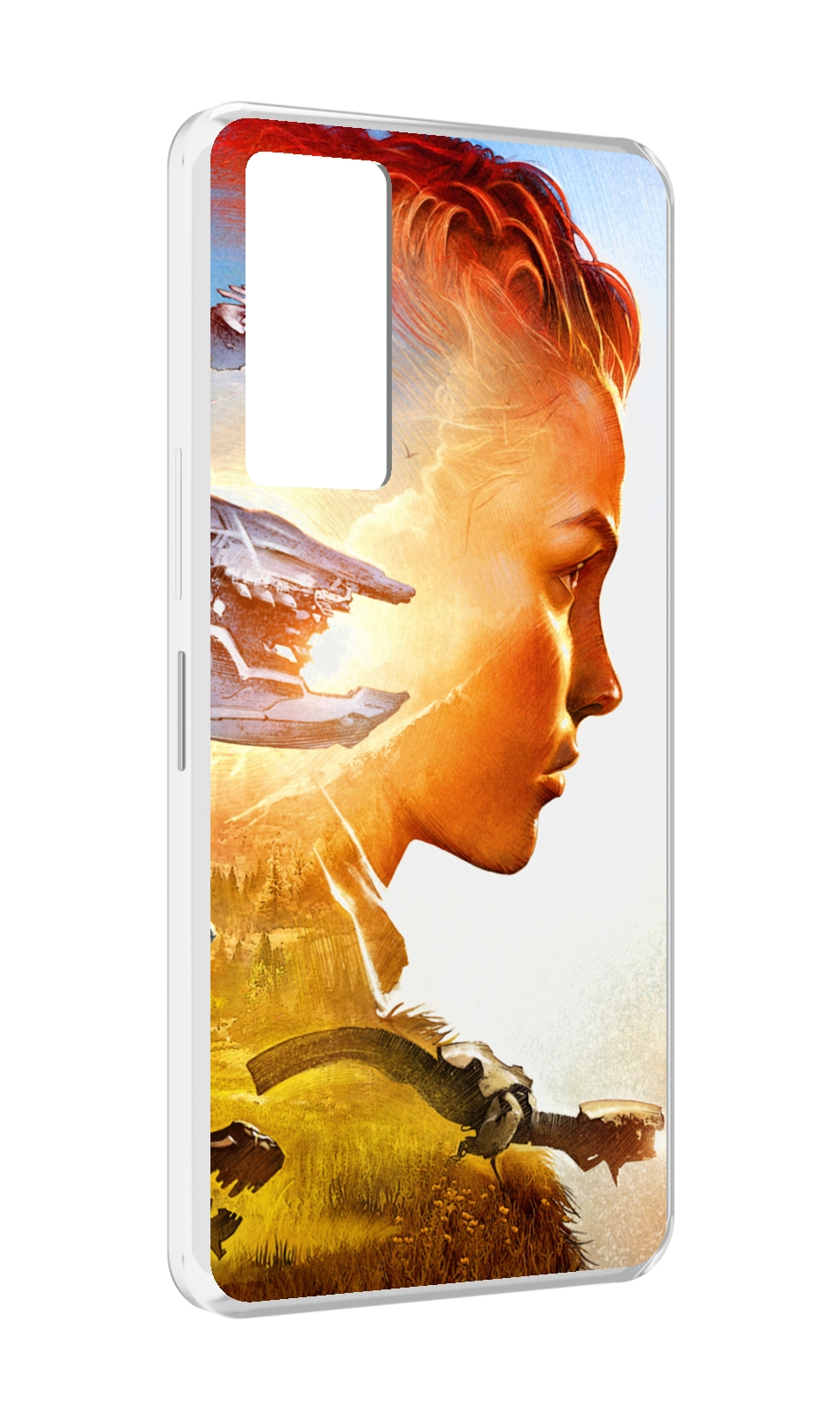 

Чехол MyPads Horizon Zero Dawn art для Infinix Note 11, Прозрачный, Tocco