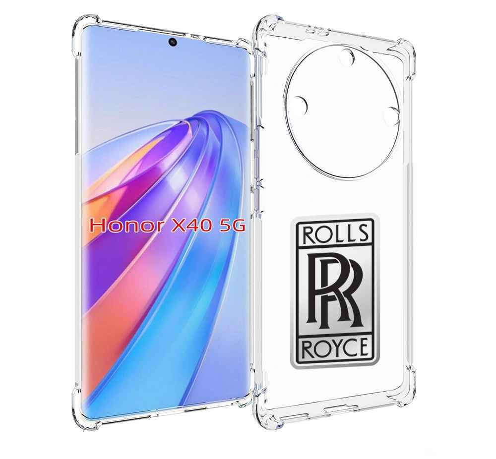 

Чехол MyPads Rolls-Royce мужской для Honor X40, Прозрачный, Tocco