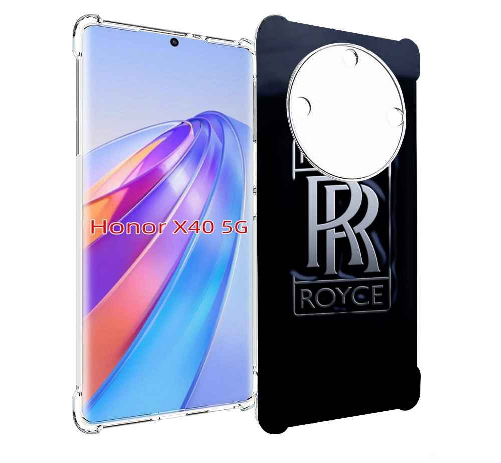 

Чехол MyPads Rolls Royce-3 мужской для Honor X40, Прозрачный, Tocco
