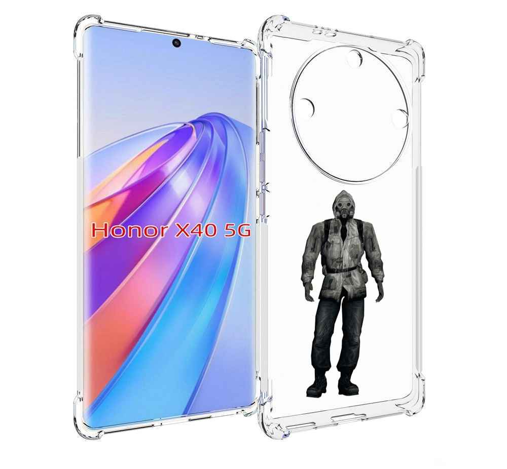 

Чехол MyPads S для Honor X40, Прозрачный, Tocco