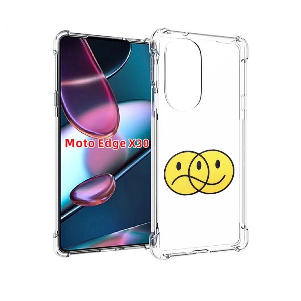 

Чехол MyPads Хиппи для Motorola Moto Edge X30, Прозрачный, Tocco