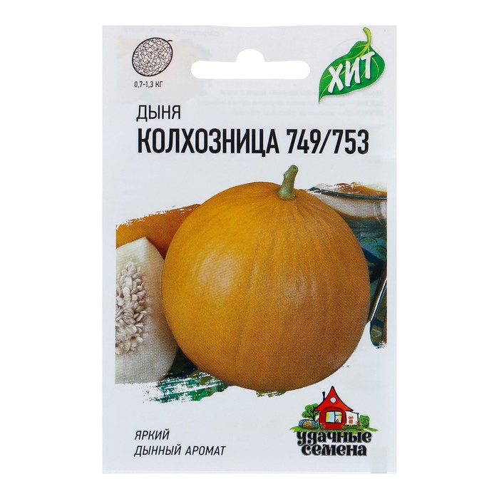 

Семена дыня Гавриш Колхозница 749/753 Р00007498 1 уп.