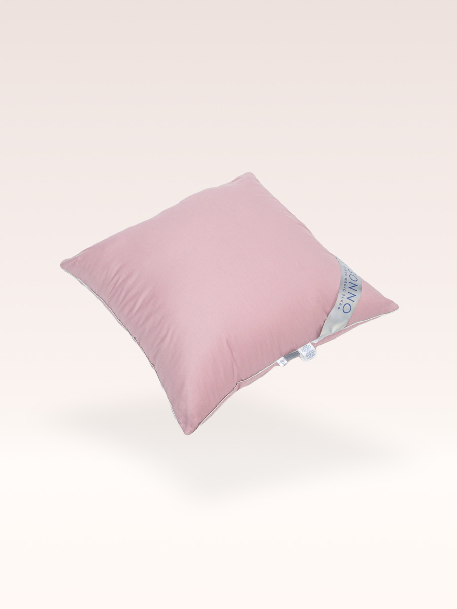 фото Подушка для сна sonno alchimia 77 pink силикон 70x70 см
