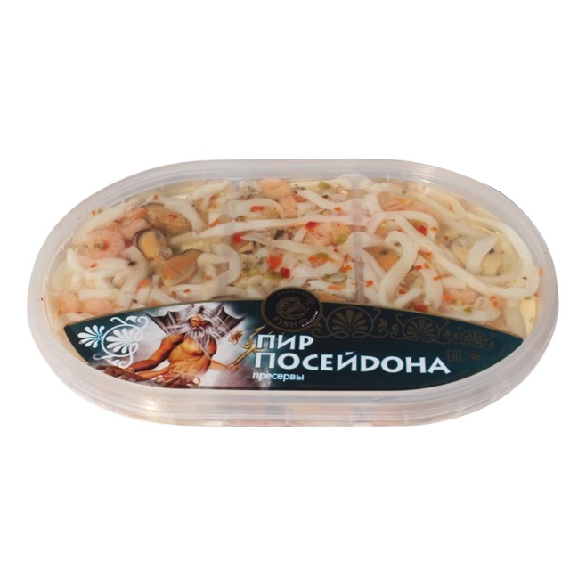 

Морской коктейль Золотая Fishka Пир посейдона в масле 180 г