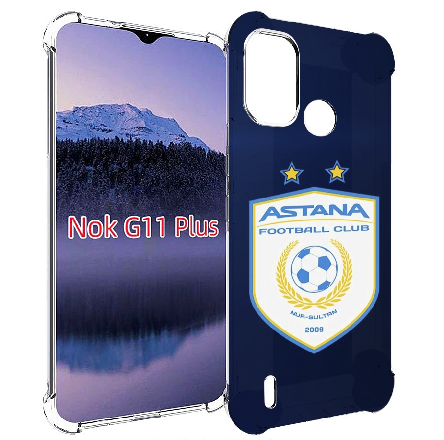 

Чехол MyPads фк астана нур султан для Nokia G11 Plus, Прозрачный, Tocco