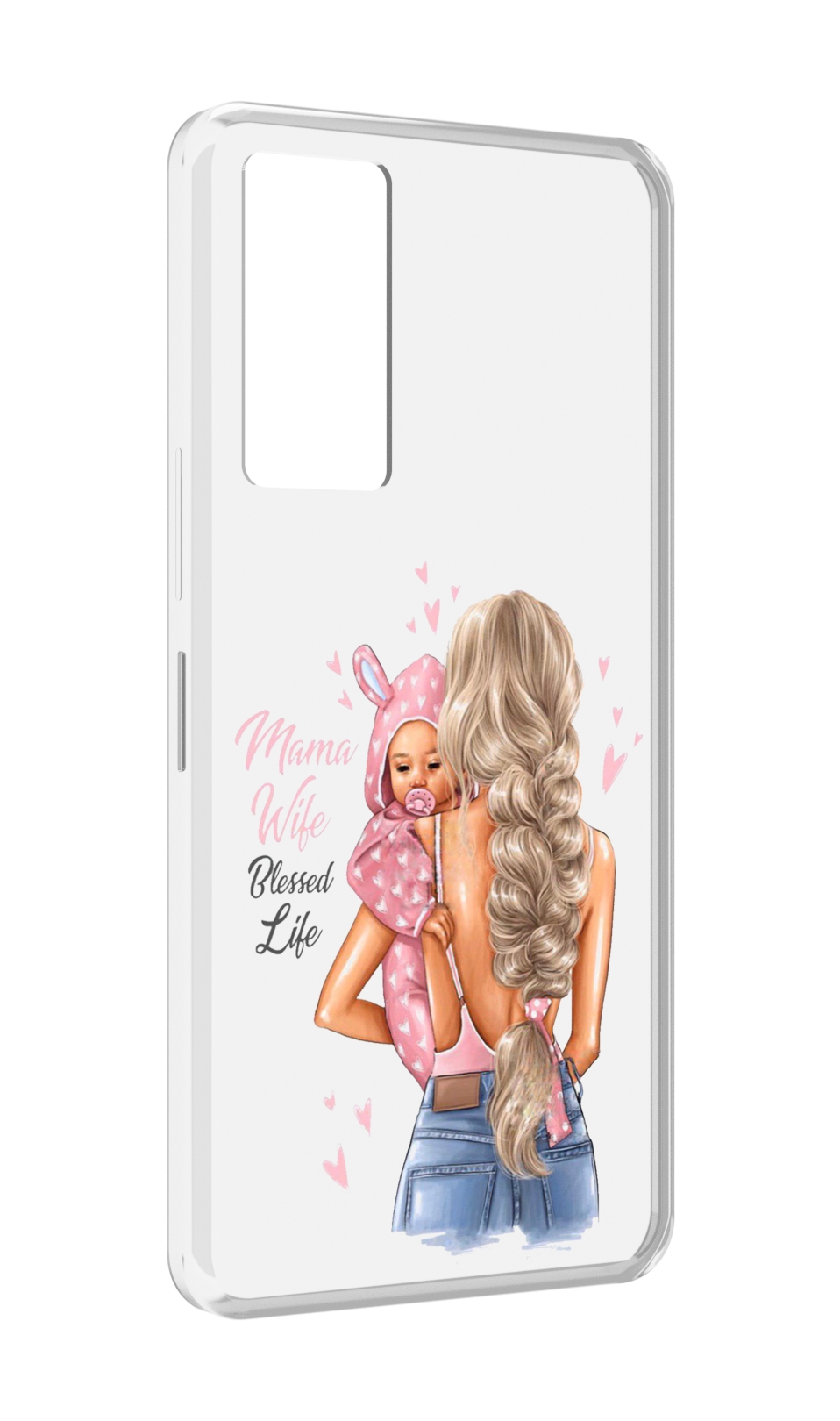 

Чехол MyPads Mama-wibe для Infinix Note 11, Прозрачный, Tocco
