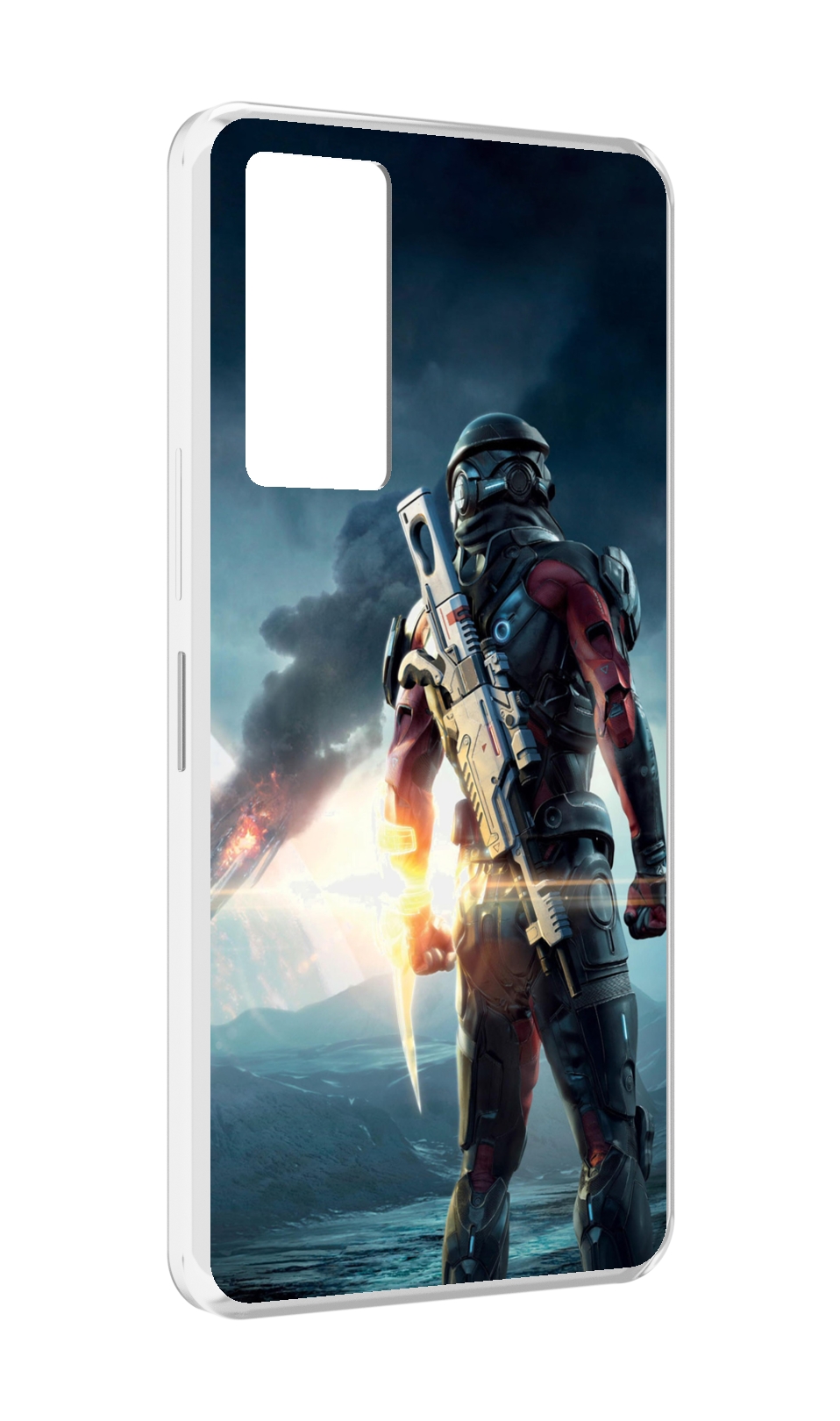 

Чехол MyPads Mass Effect Andromeda Ryder для Infinix Note 11, Прозрачный, Tocco