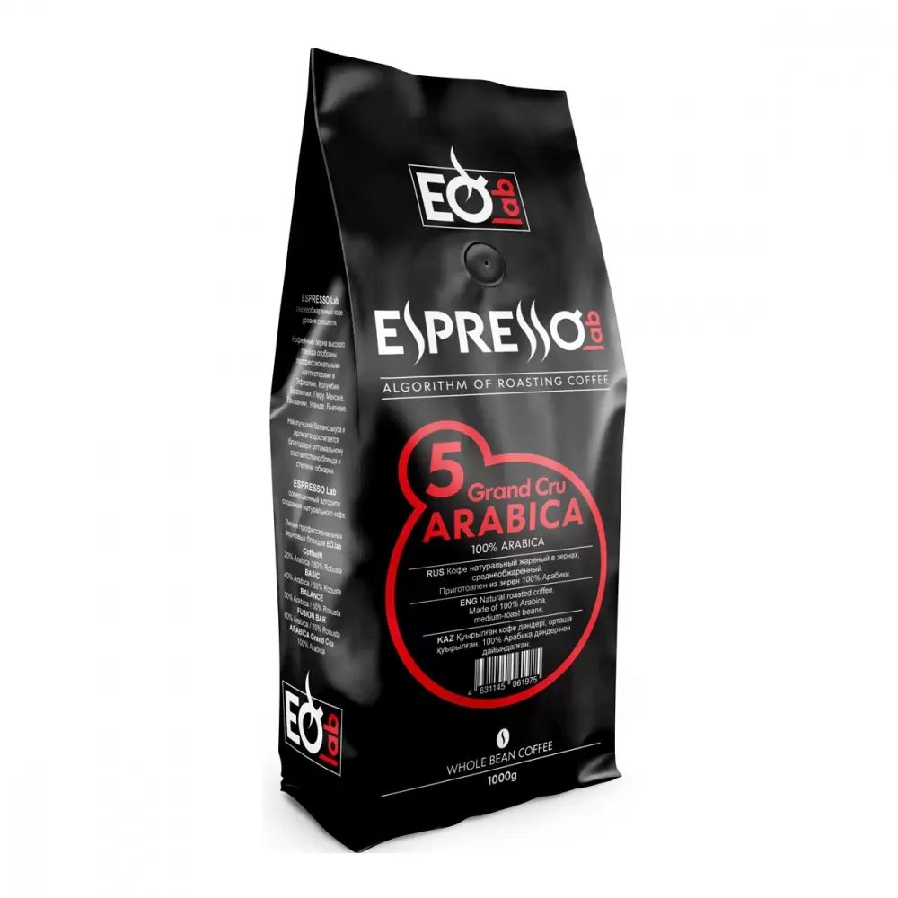 

Кофе EspressoLab Arabica Grand Cru зерновой 200 г