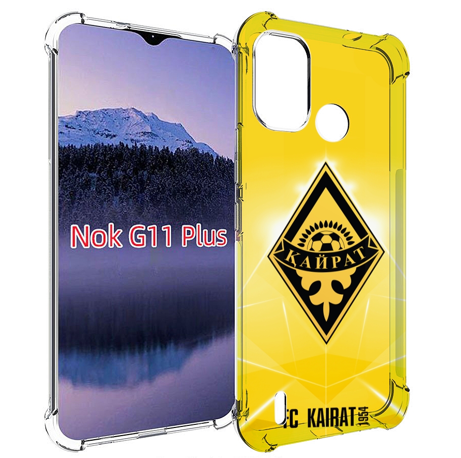 

Чехол MyPads фк каират алматы для Nokia G11 Plus, Прозрачный, Tocco