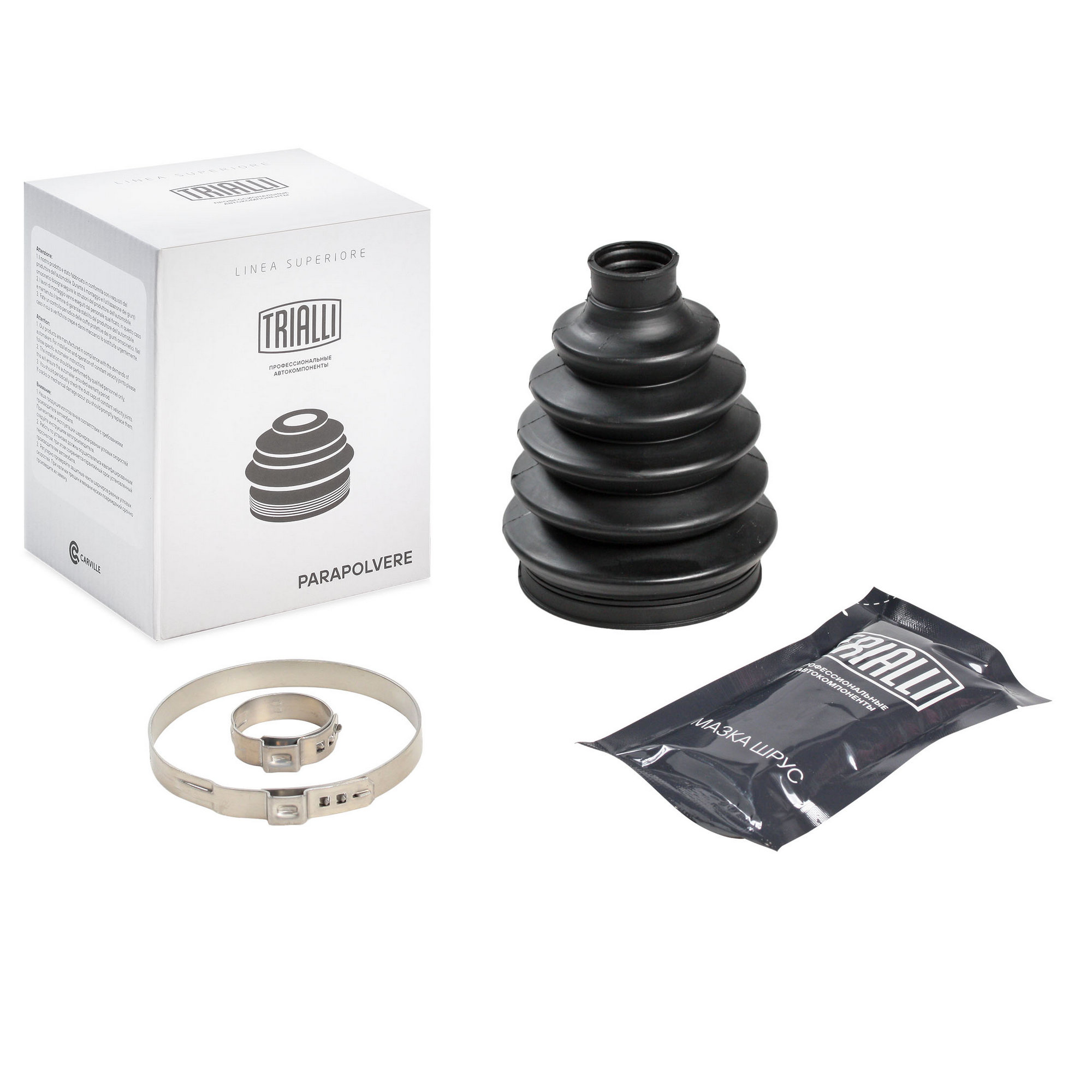 

Пыльник ШРУСа наружного для автомобилей Renault Sandero II (14-) 1.6i 16V TRIALLI FG0915