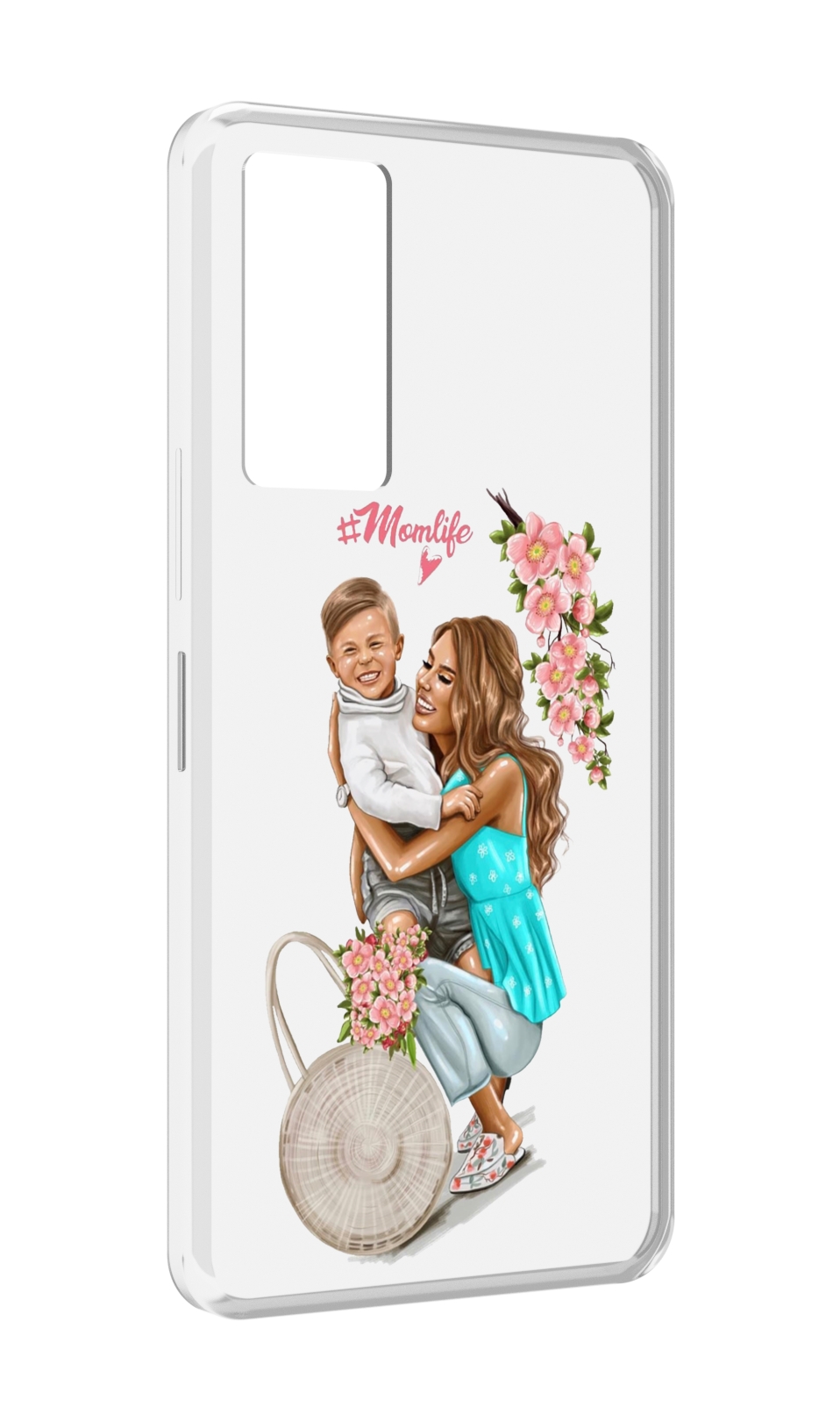 

Чехол MyPads Momlife для Infinix Note 11, Прозрачный, Tocco
