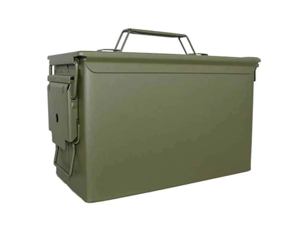 фото Ящик металлический m2a1 для снаряжения и патронов nobrand
