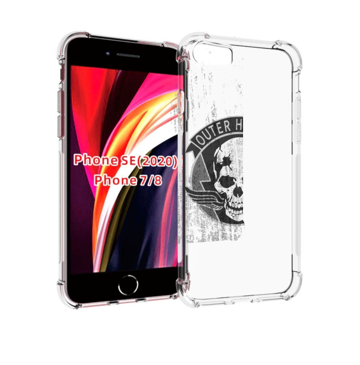 

Чехол MyPads Metal Gear Solid V Outer Heaven для iPhone 7 4.7 / iPhone 8, Прозрачный, Tocco