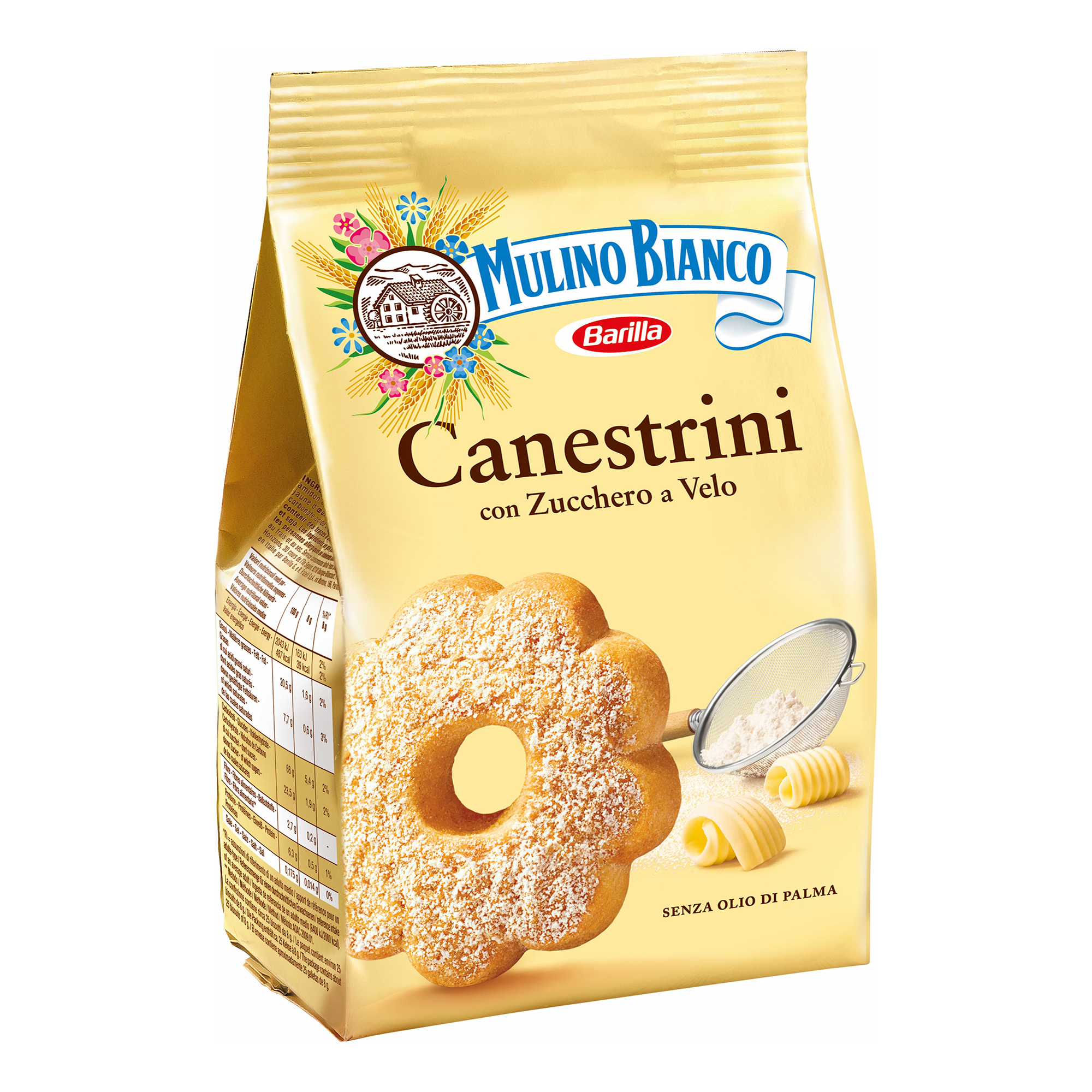 Печенье Barilla Mulino Bianco Canestrini сдобное 200 г