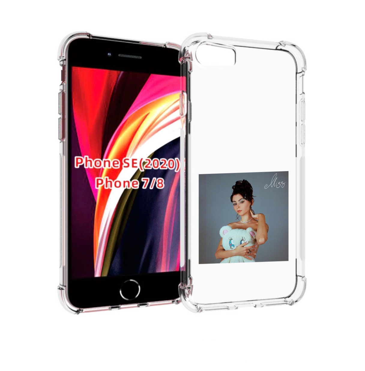 

Чехол MyPads Miss Дора для iPhone 7 4.7 / iPhone 8 / iPhone SE 2 (2020), Прозрачный, Tocco