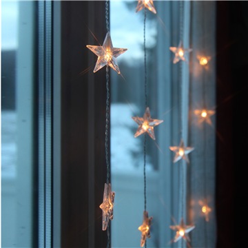 фото Световой занавес star trading со звездами 2006-74-1 0,9х1,2 м белый теплый