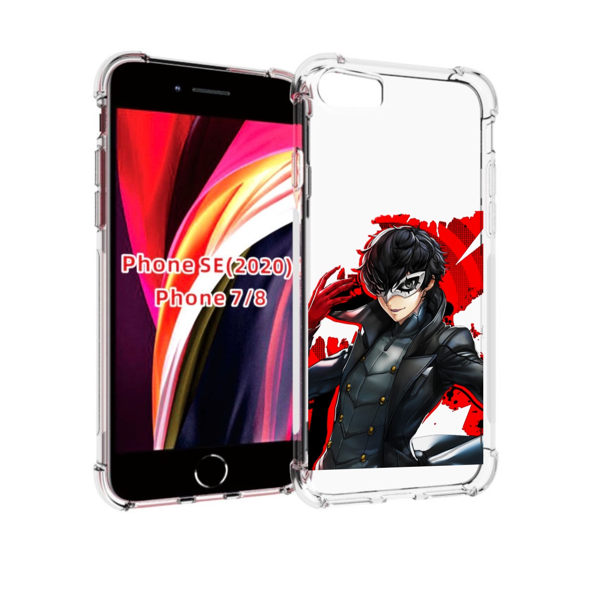 

Чехол MyPads Persona 5 для iPhone 7 4.7 / iPhone 8 / iPhone SE 2 (2020), Прозрачный, Tocco