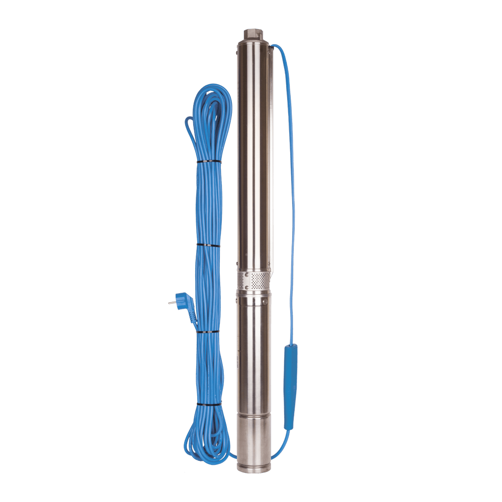 фото Насос скважинный aquario asp3e-65-75(p) с плавным пуском с кабелем 50м
