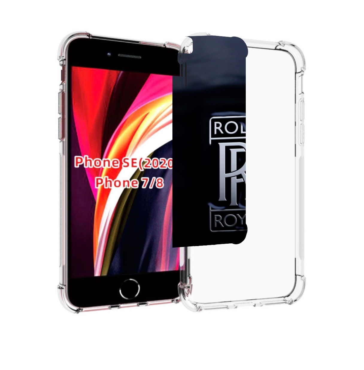 

Чехол MyPads Rolls Royce-3 мужской для iPhone 7 4.7 / iPhone 8, Прозрачный, Tocco
