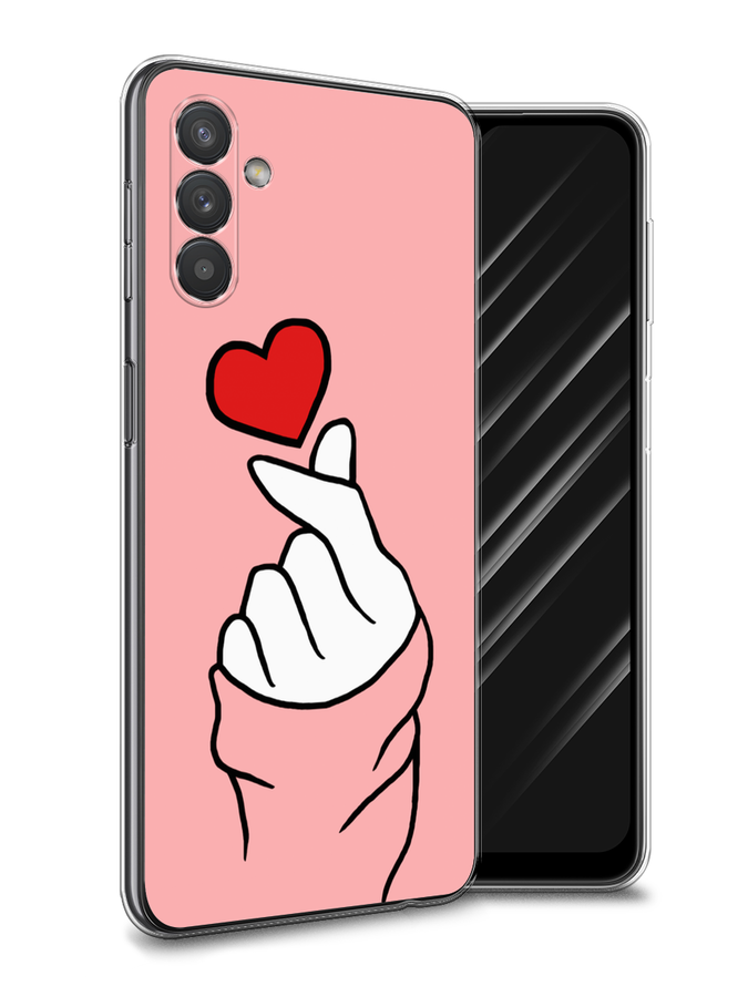 

Чехол Awog на Samsung Galaxy A13 5G / Самсунг A13 5G "Милое сердечко", Разноцветный, 2104150-7
