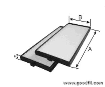 

Фильтр салона Goodwill AG 618 2K CF