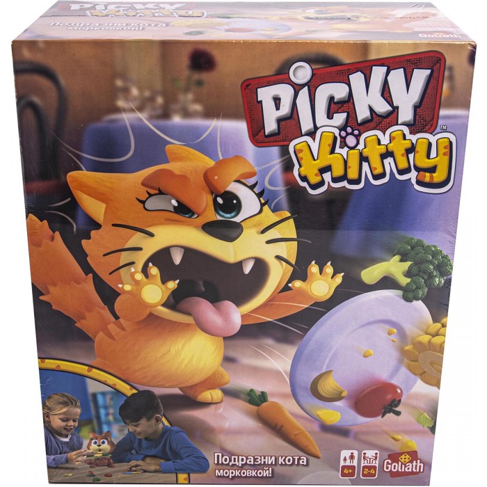 Настольная игра Goliath Picky Kitty Голодный кошак голодный карась