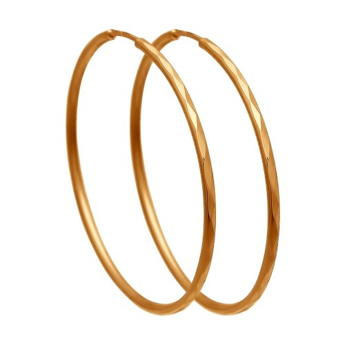 

Серьги конго из красного золота ЯХОНТ Золотой 5658, 5658