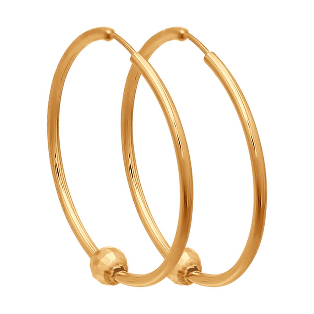 

Серьги конго из красного золота Yahont 5665, 5665