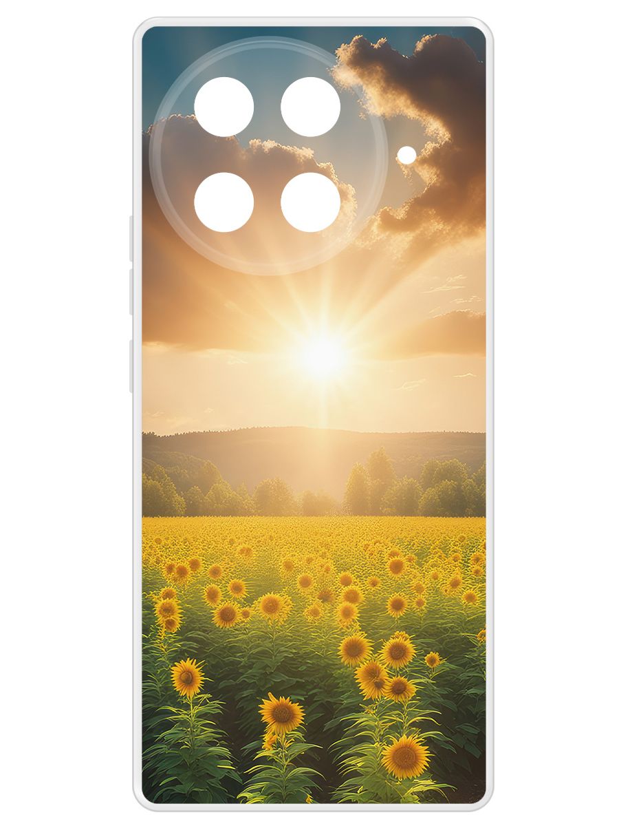 

Чехол-накладка Krutoff Clear Case Солнечно для Tecno Camon 30S Pro, Прозрачный