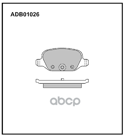 

Тормозные колодки ALLIED NIPPON задние дисковые ADB01026