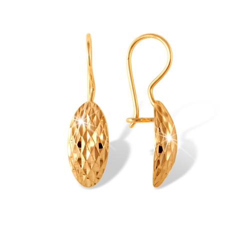

Серьги из красного золота ЯХОНТ Золотой 59187, 59187