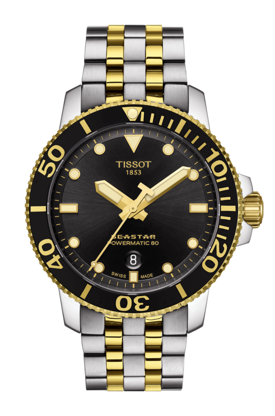 

Наручные часы Tissot Seastar 1000 Powermatic 80 T120.407.22.051.00, T1204072205100