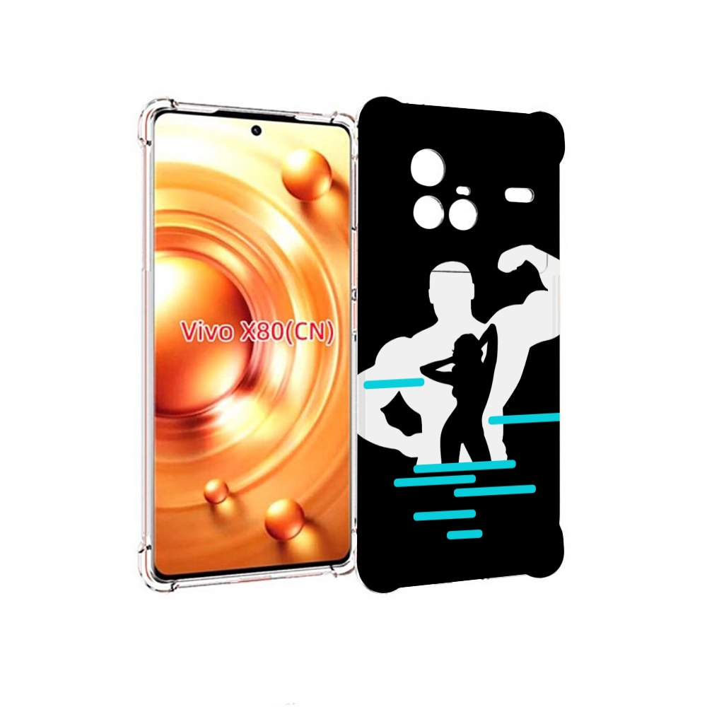 

Чехол Mypads Фитнес-Тренировка Для Vivo X80, Прозрачный, Tocco