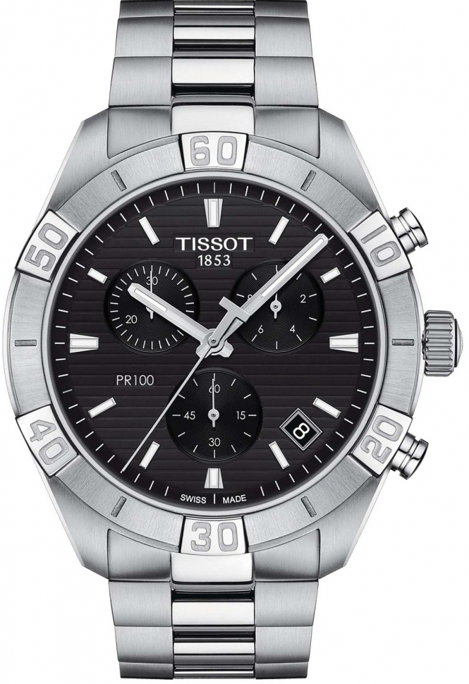 

Наручные часы Tissot PR 100 Sport Gent Chronograph T101.617.11.051.00, T1016171105100