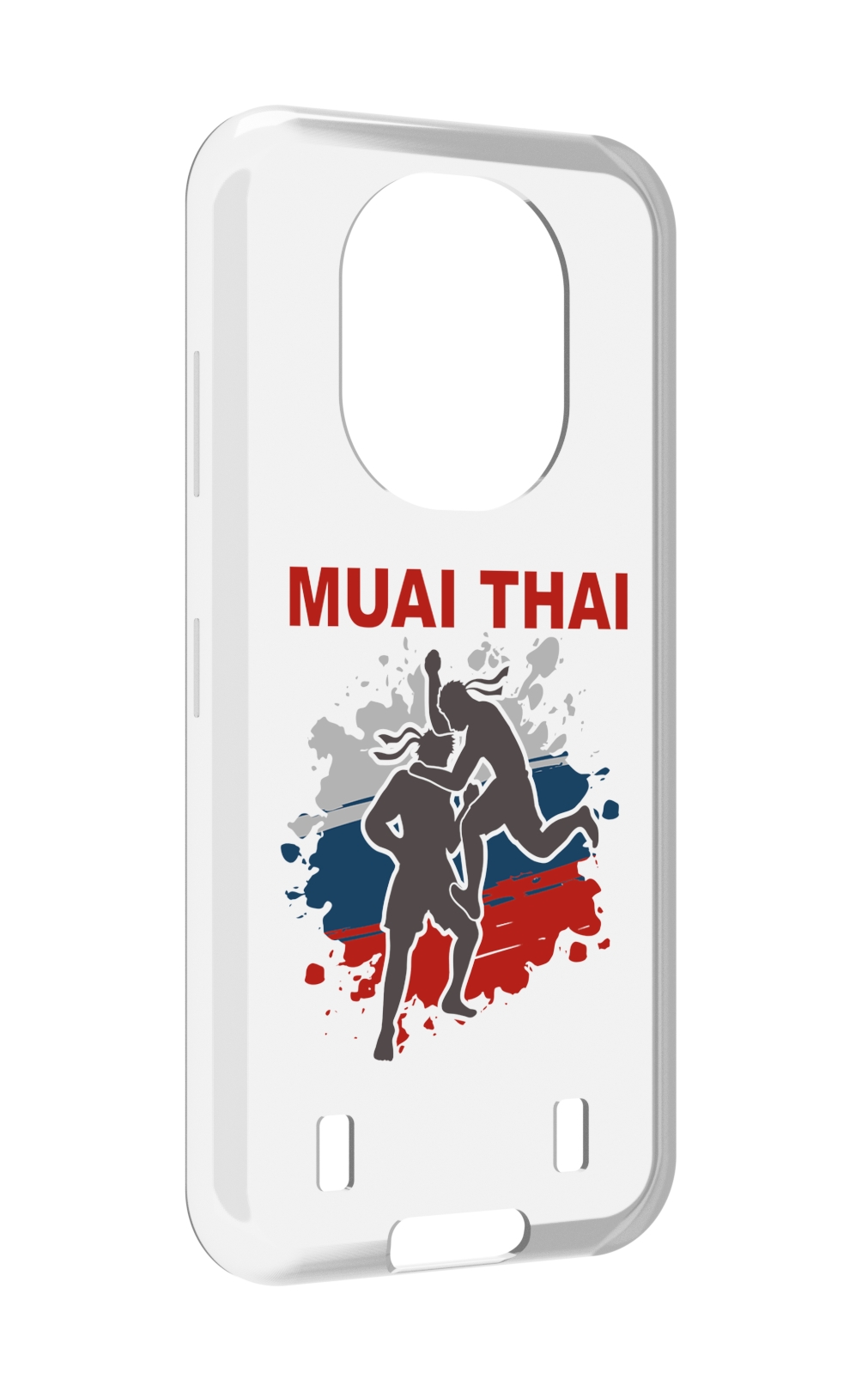 

Чехол MyPads Муайтай для Oukitel WP16, Прозрачный, Tocco