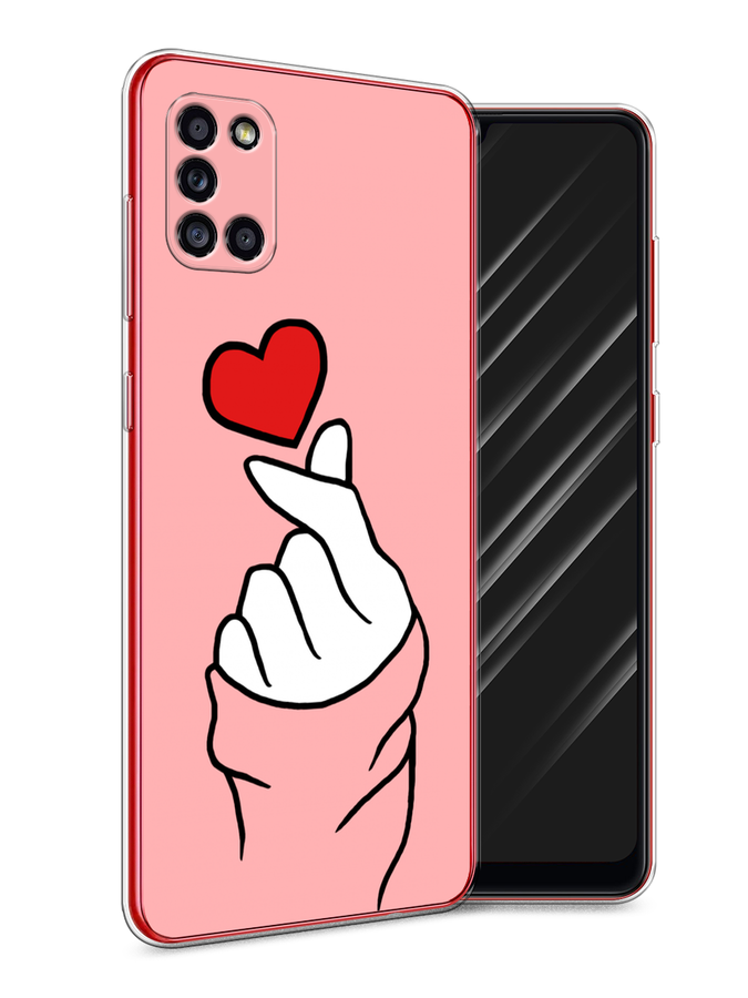 

Чехол Awog на Samsung Galaxy A31 / Самсунг A31 "Милое сердечко", Разноцветный, 2100350-7